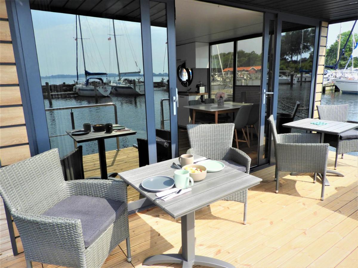 Hausboot-Lafe Flensburger Foerde Hotel Egernsund Bagian luar foto