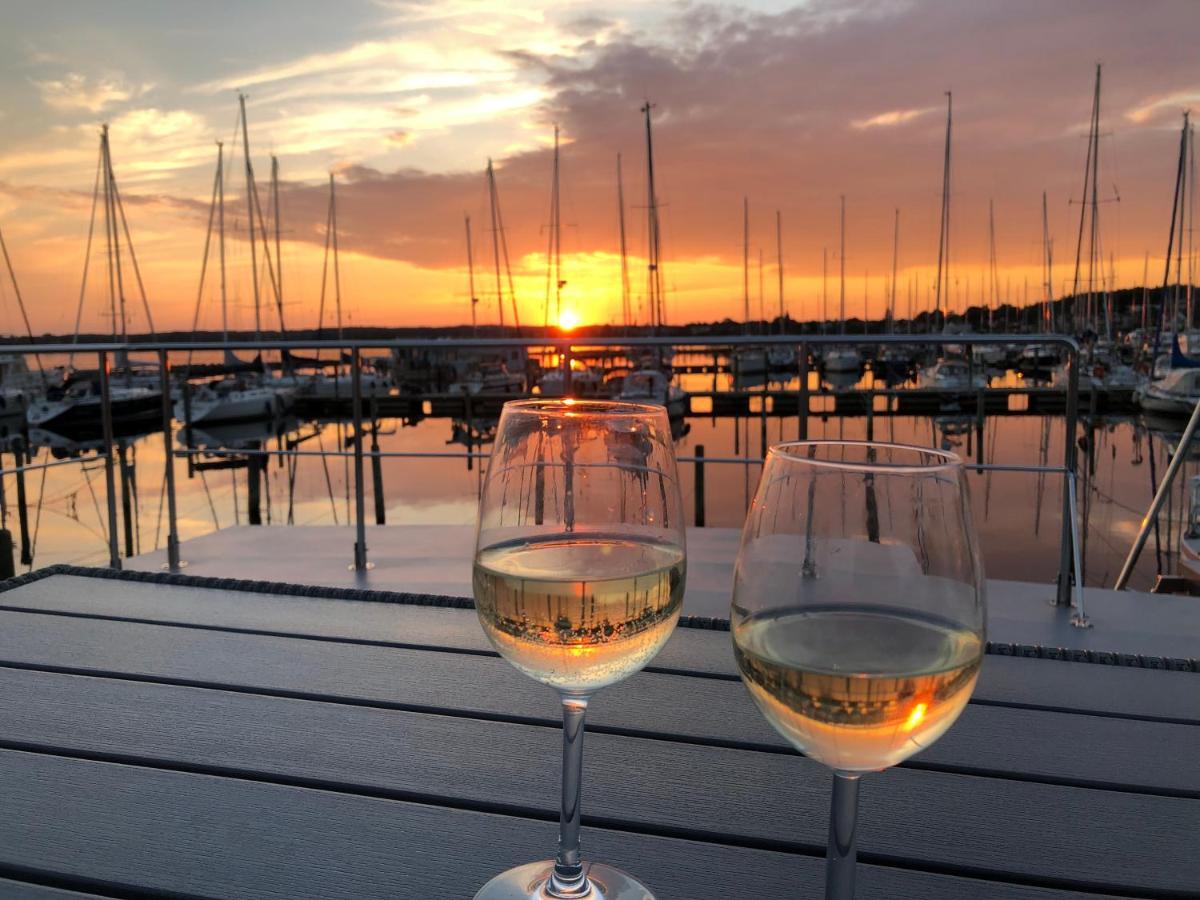 Hausboot-Lafe Flensburger Foerde Hotel Egernsund Bagian luar foto