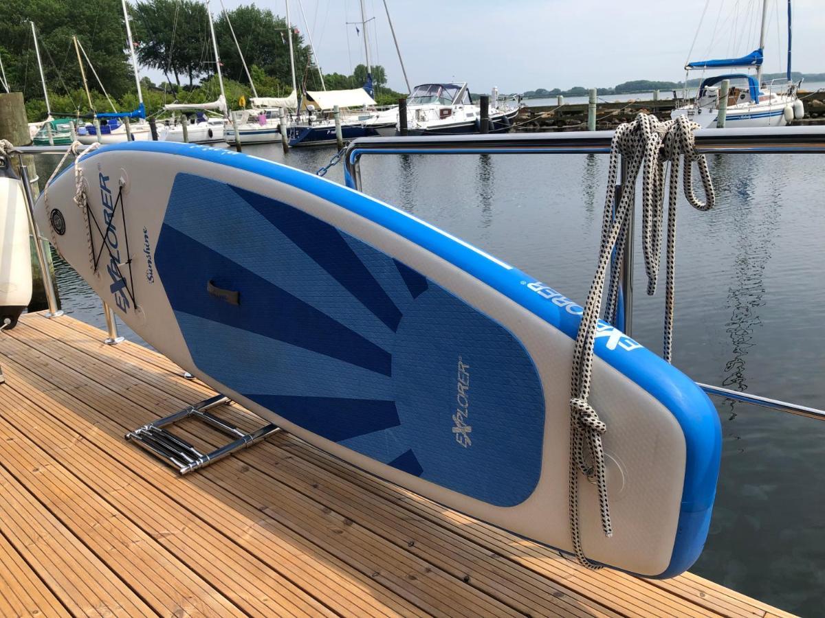 Hausboot-Lafe Flensburger Foerde Hotel Egernsund Bagian luar foto