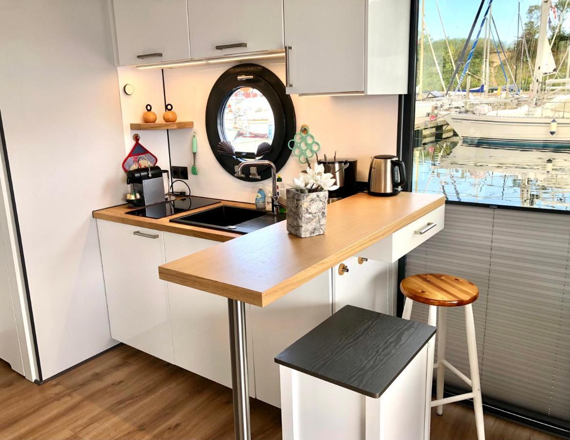 Hausboot-Lafe Flensburger Foerde Hotel Egernsund Bagian luar foto