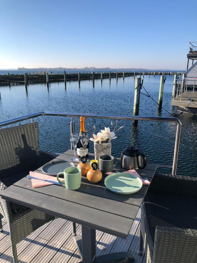Hausboot-Lafe Flensburger Foerde Hotel Egernsund Bagian luar foto