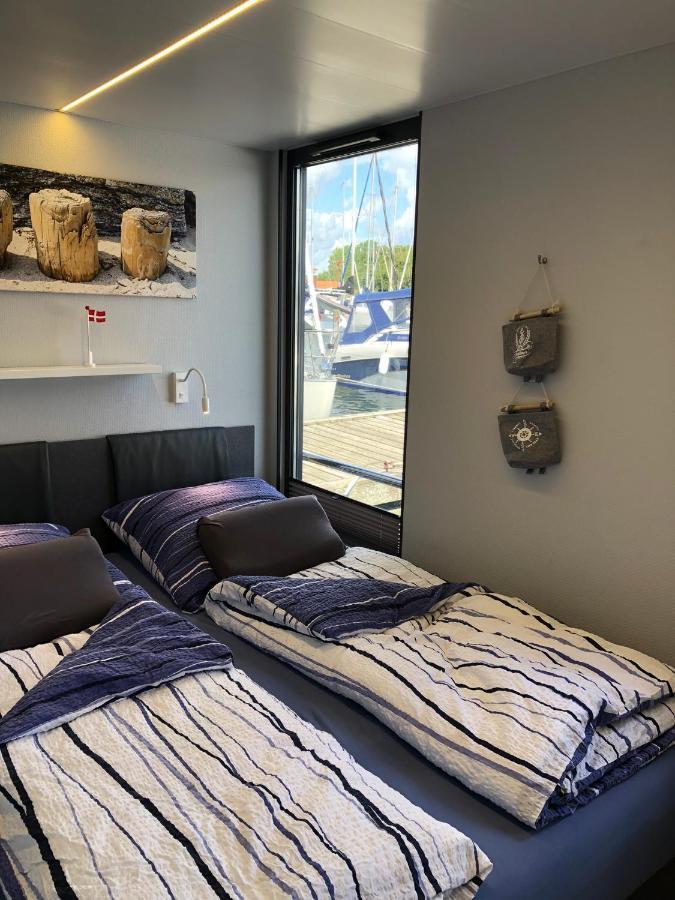 Hausboot-Lafe Flensburger Foerde Hotel Egernsund Bagian luar foto
