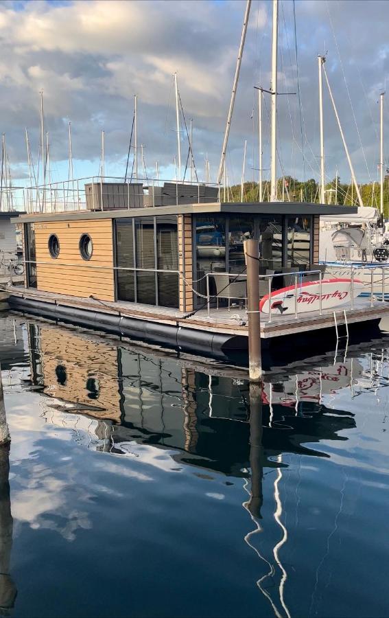 Hausboot-Lafe Flensburger Foerde Hotel Egernsund Bagian luar foto