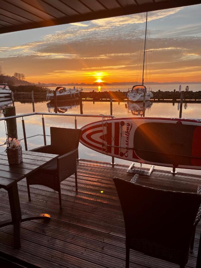 Hausboot-Lafe Flensburger Foerde Hotel Egernsund Bagian luar foto