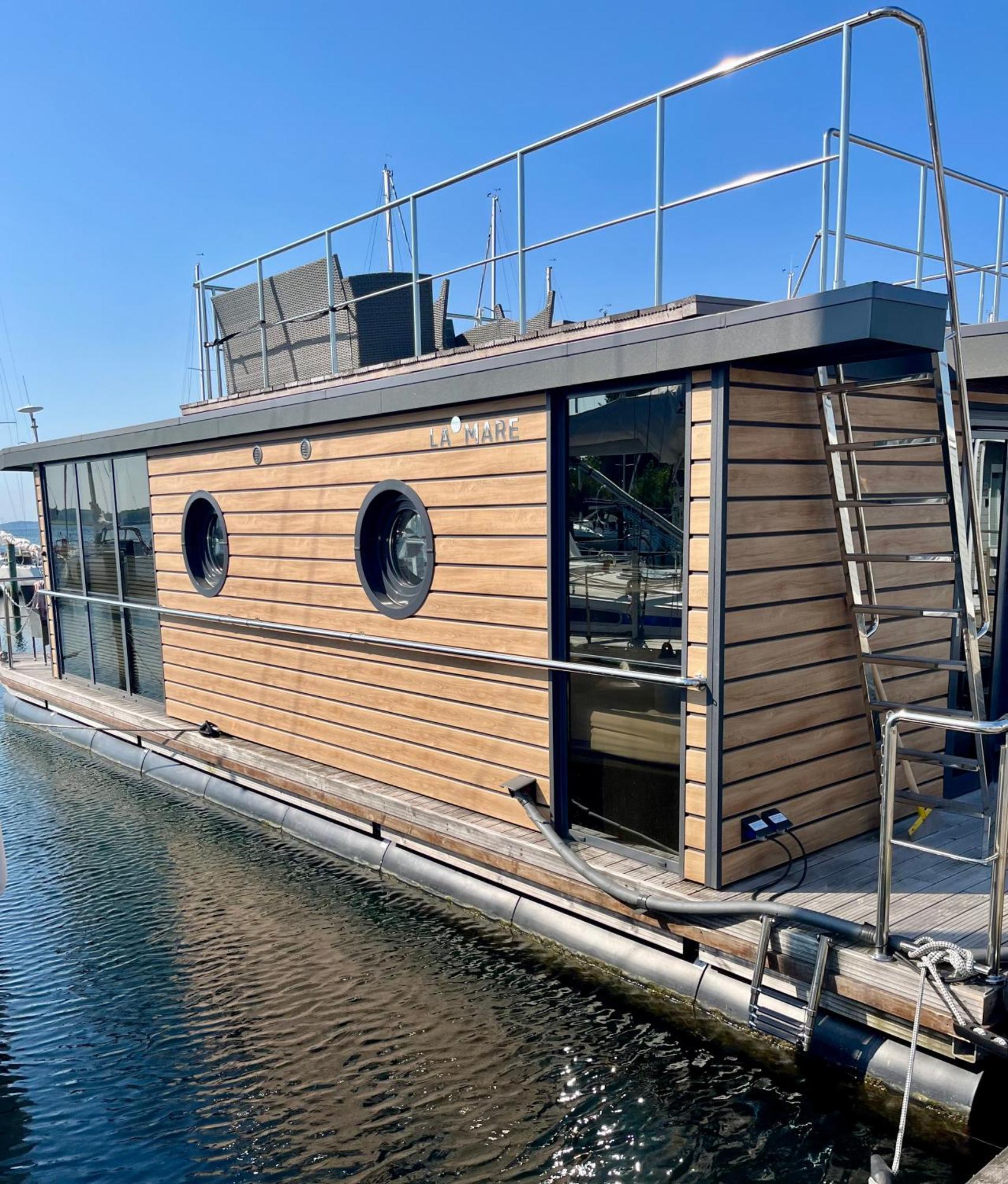 Hausboot-Lafe Flensburger Foerde Hotel Egernsund Bagian luar foto